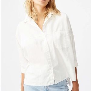 Oversized Button Up Long Sleeve